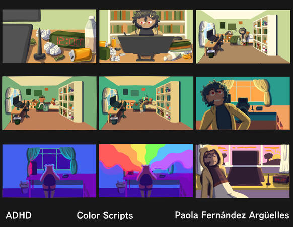ADHD Color Scripts