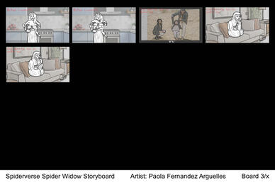 Black widow storyboard 3