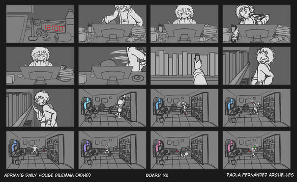 ADHD Storyboards 1